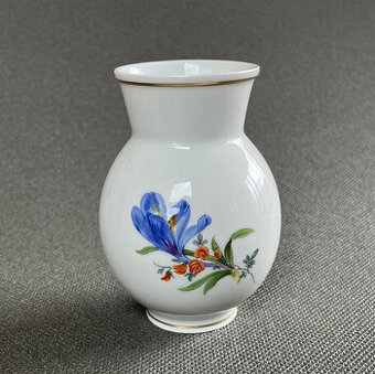 Míšeň Meissen Malá porcelánová vázička 10.5 cm