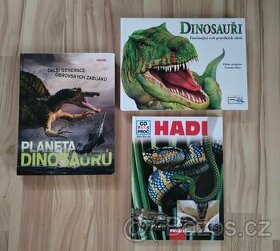 Knihy - Planeta dinosaurů, Dinosauři, Hadi