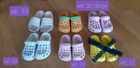 Dětské boty  - bačkorky a krosíky - 1