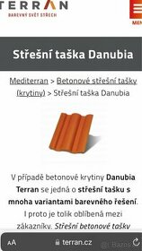 Danubia- střešní tašky