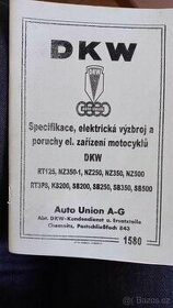 DKW specifikace, elektrická výzbroj a poruchy