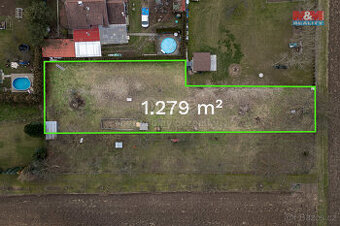 Prodej pozemku k bydlení, 1279 m², Dub nad Moravou