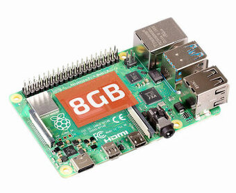 Raspberry Pi 4 Model B - 8GB RAM - 2 roky záruka.
