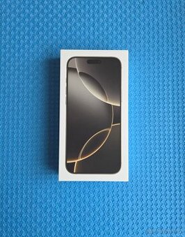 iPhone 16 Pro Max 256GB Natural NOVÝ NEROZBALENÝ