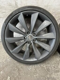 Sada ojetých kol Tesla model S turbine wheel 21” kolo