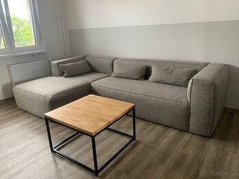 Rohová sedací souprava pohovka Bearny Wood