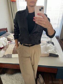 Saténová bunda bomber Only Vero Moda