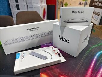 Zánovní Mac Mini M4, 16gb, 256gb + magic keyboard a mouse