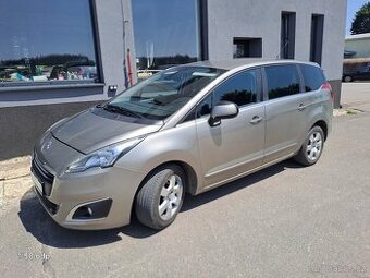 PEUGEOT 5008 1.6HDi  r.15 190000km-DOLOŽENO ČR, 7MÍST