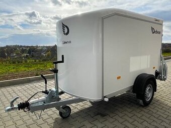 Nebržděný skříňový přívěs DEBON C255 UB, Composite, 750 kg