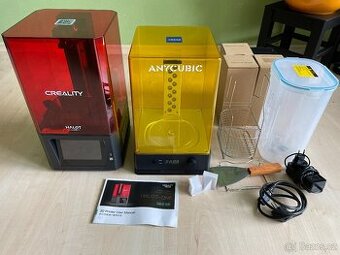 Creality Halot One + Anycubic wash & cure 2.0