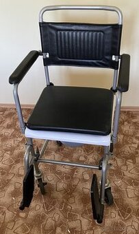 Toaletní křeslo na kolečkách - gramofon
