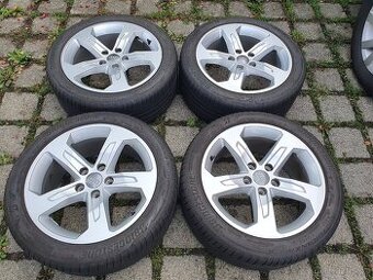 Alu kola 5x112 r17 7,5j et43 letni pneu 225/45/17