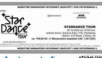 Stardance tour Pardubice