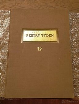 Svazek magazínu Pestrý týden 12, rok 1937