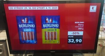 Led tv Sony, 107 cm + setobox Dvb-T2