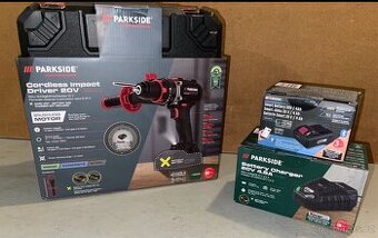 Aku příklepová vrtačka Parkside Performance