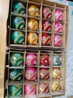 Retro vánoční ozdoby