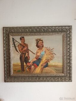 OBRAZ ŽNĚ - FRANTIŠEK HOPLÍČEK