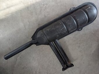 Nový výfuk na škoda 110R