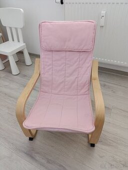 Dětské křeslo IKEA POÄNG + 2 potahy