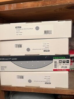 Hilti DWS 225 brusné kotouče 80 grit – nové