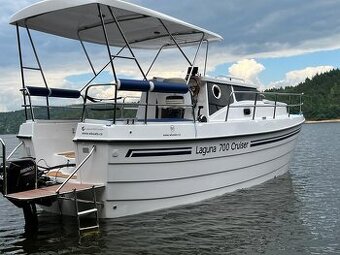 POUŽITÁ loď Laguna700 Cruiser r.v.2023+Mercury F30