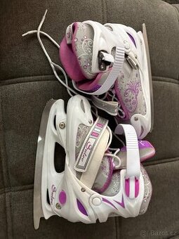 Dívčí rostoucí lední brusle 34 -37
