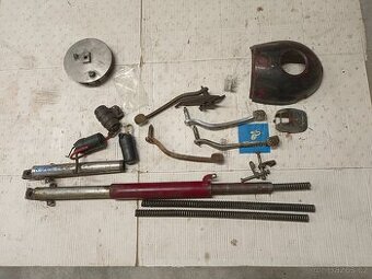 jawa 250/350 půlbuben 1955 díly