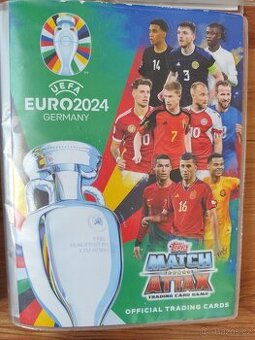 Fotbalové kartičky Euro 2024 kartičky Match Attax