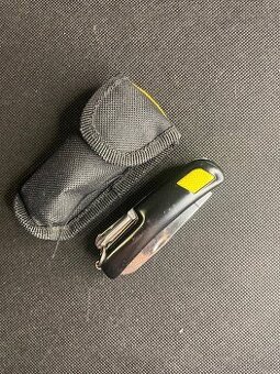 Multifunkční nůž černý + pouzdro