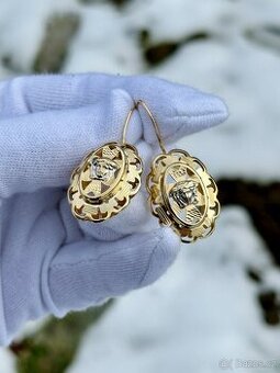 Zlaté náušnice 6,92g