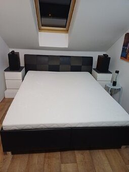 Prodám postel 160x200 včetně matrace