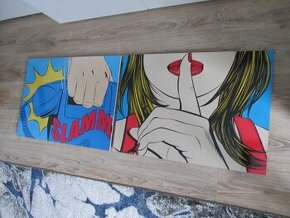 Pop Art obrazy 70x50cm