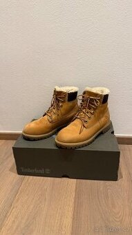 Zimní kožené boty Timberland