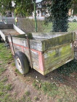 Vlek za malotraktor, čtyřkolku