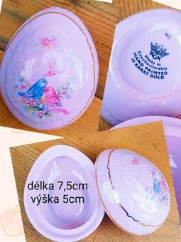 Růžový porcelán a čínské vázičky