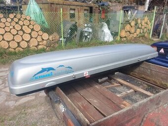 Kamei střešní box - karbonový vzor