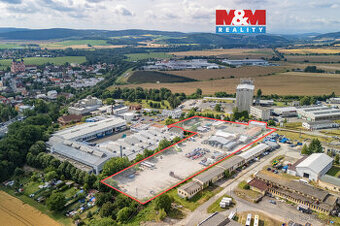 Pronájem provozní plochy, 7196 m², Přeštice