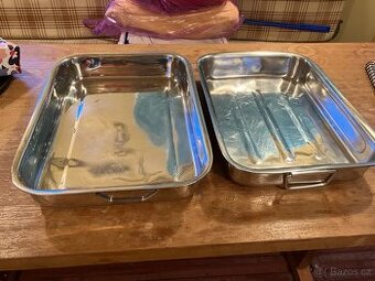 Nerezovy pekac 2 kusy