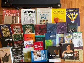 Herbář,Netradiční kuchařka,Hořící země,Weedology,Čistý kód