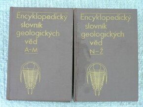Encyklopedický slovník geologických věd 1983 - minerály...