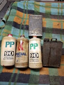 plechovky obaly od oleje - 1