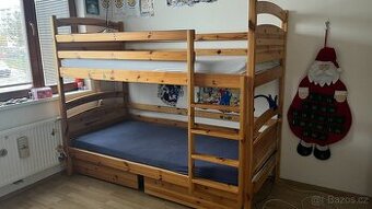Prodám dřevěnou palandu 200x90 , masiv Borovice,