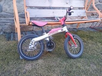 Odrážedlo a kolo Rennrad 2 v 1, velikost 14