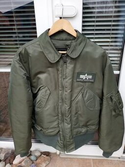Letecká bunda bomber Alpha Industries CWU45 vel.L SLEVA