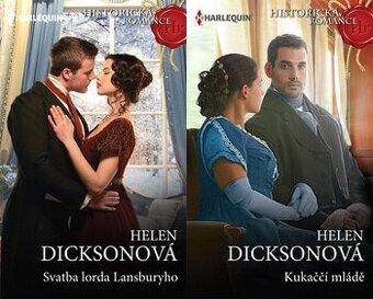 HARLEQUIN - 8x Historická romance + 5x Zlatá kolekce