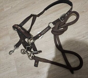 Set ohlávky a vodítka Equiline PONY