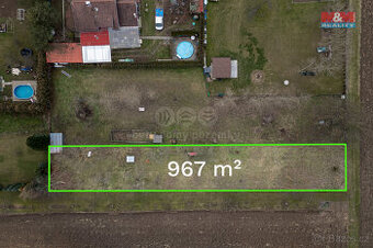 Prodej pozemku k bydlení, 967 m², Dub nad Moravou