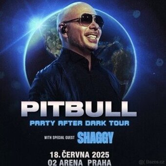 Lístky na stání Pitbull Praha